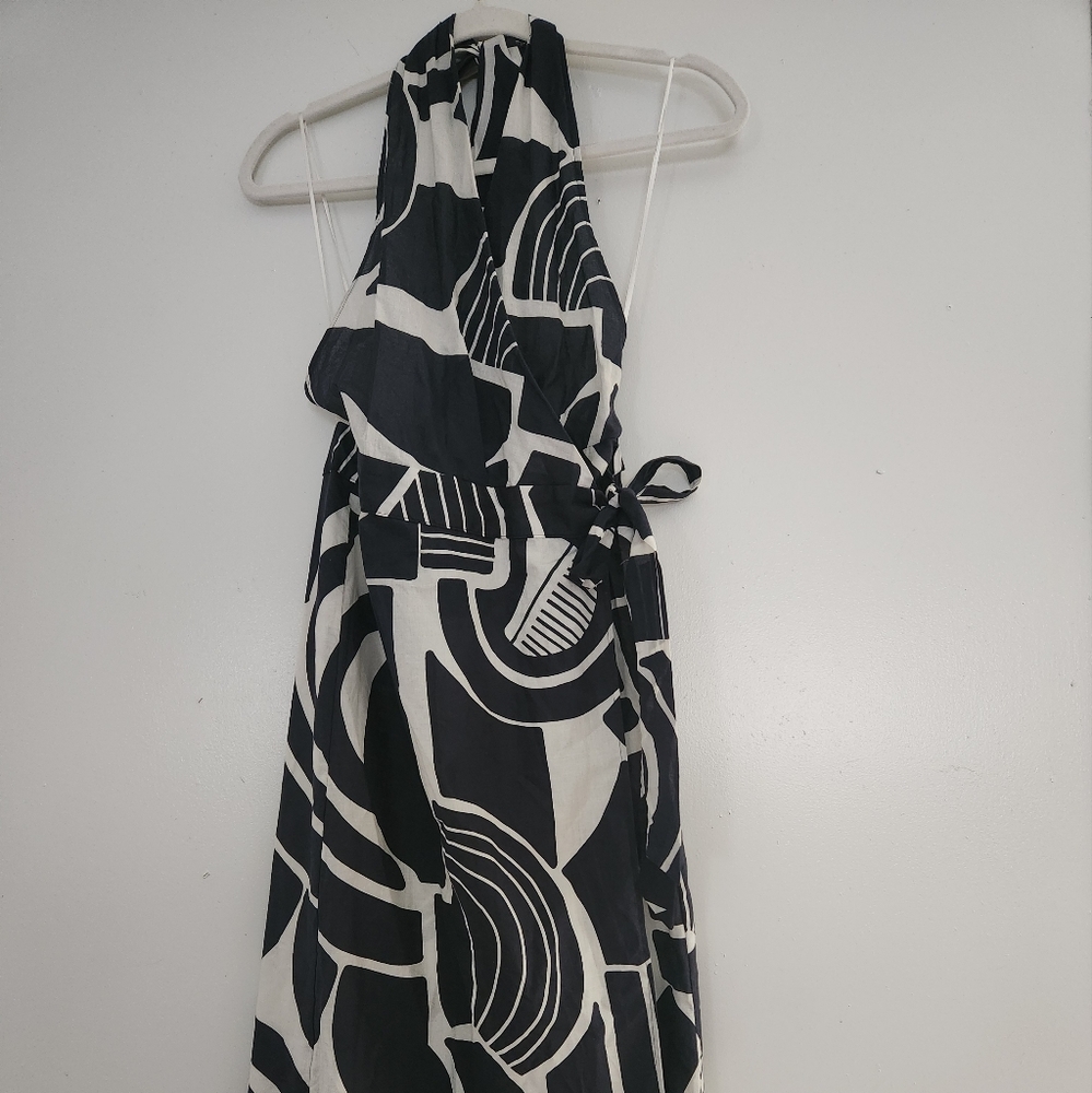 Zara's womens backless halter dress